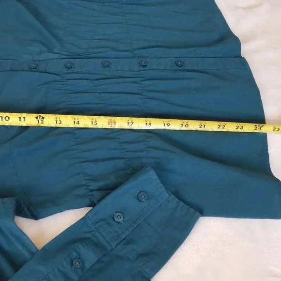 Worthington women's Stretch Green Large Shirt - Picture 4 of 8